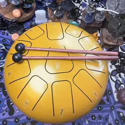 003 Steel Drum 9 Inch- Gold