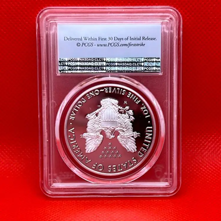 2021-W Silver Eagle Type 1 PCGS PR69DCAM First Strike
