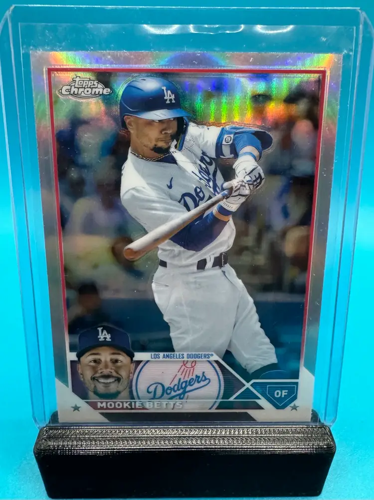 Mookie Betts Topps Chrome Refractor Los Angeles Dodgers