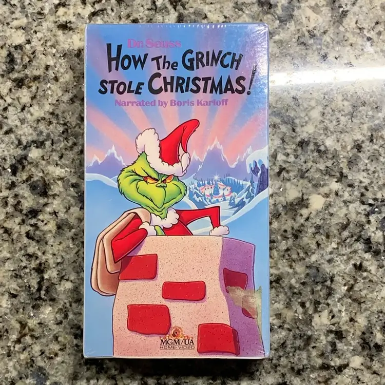 How The Grinch Stole Christmas Vhs Sealed