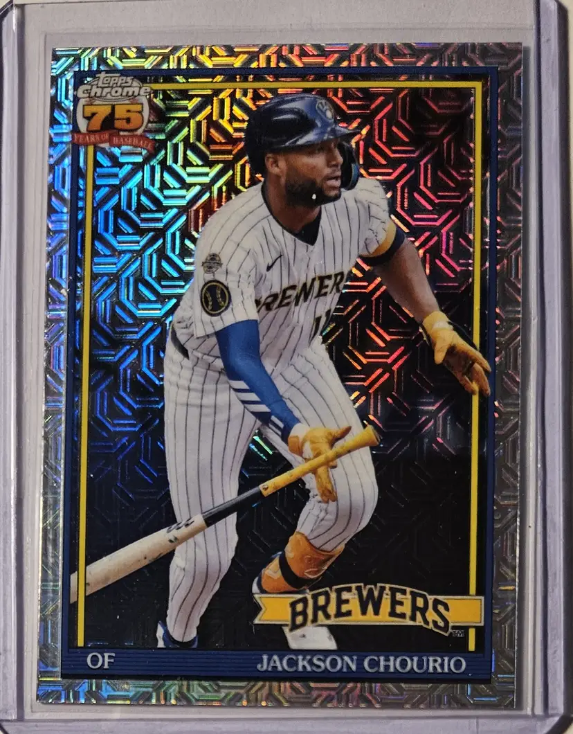 2026 Topps Series 1 1991 Chrome Mojo Jackson Chourio