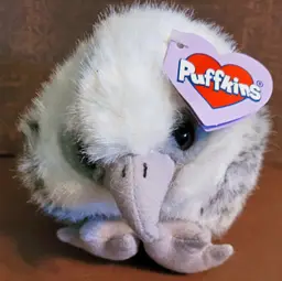 Vintage Puffkins 'Swoop 5-11-97' Plush Falcon c.1994