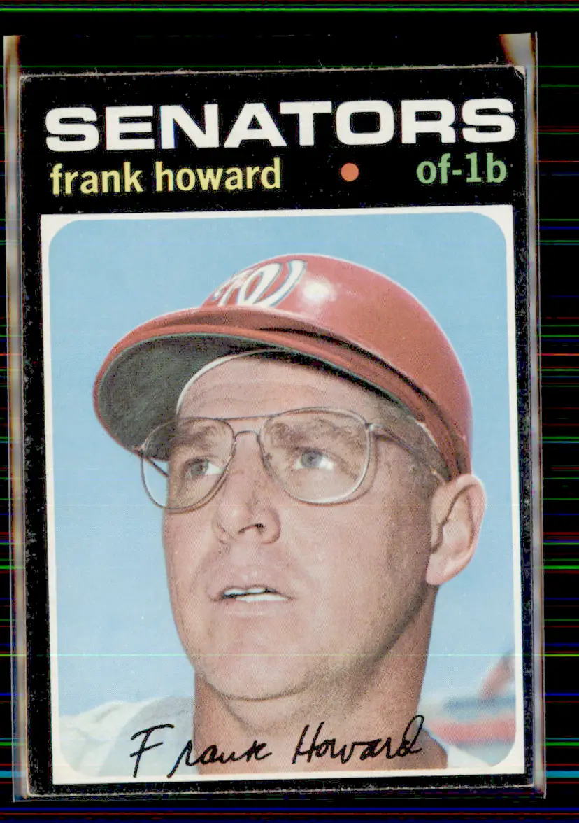 Frank Howard 1971 Topps #620 - Washington Senators - (pk8-519)