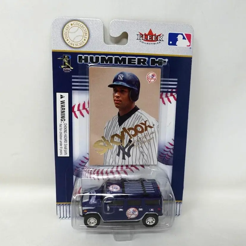 New York Yankees Alex Rodriguez diecast hummer 1:64 w/card