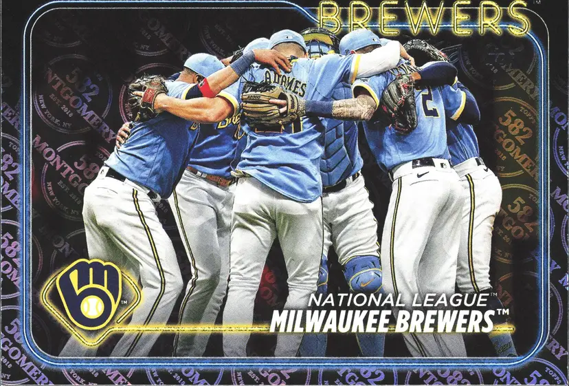 Milwaukee Brewers - 2024 Topps 582 Montgomery Club Foil - Pick Your Card