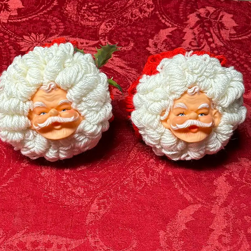 Rubber Faced Santa (choice Of 1)