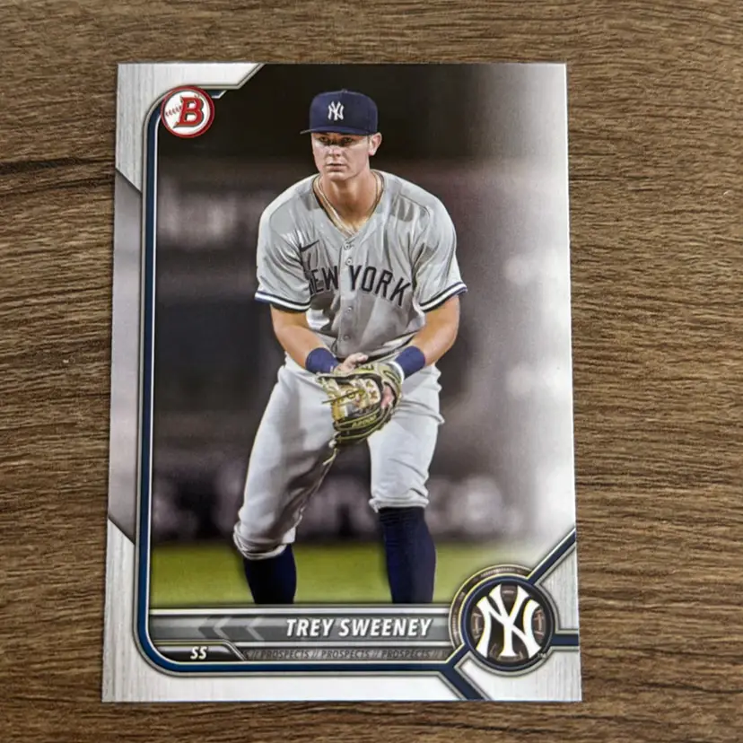 Trey Sweeney
2022 Bowman Draft
New York Yankees 