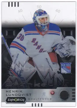 2023-24 Synergy Cranked Up #CRHL Henrik Lundqvist New York Rangers Hockey Card