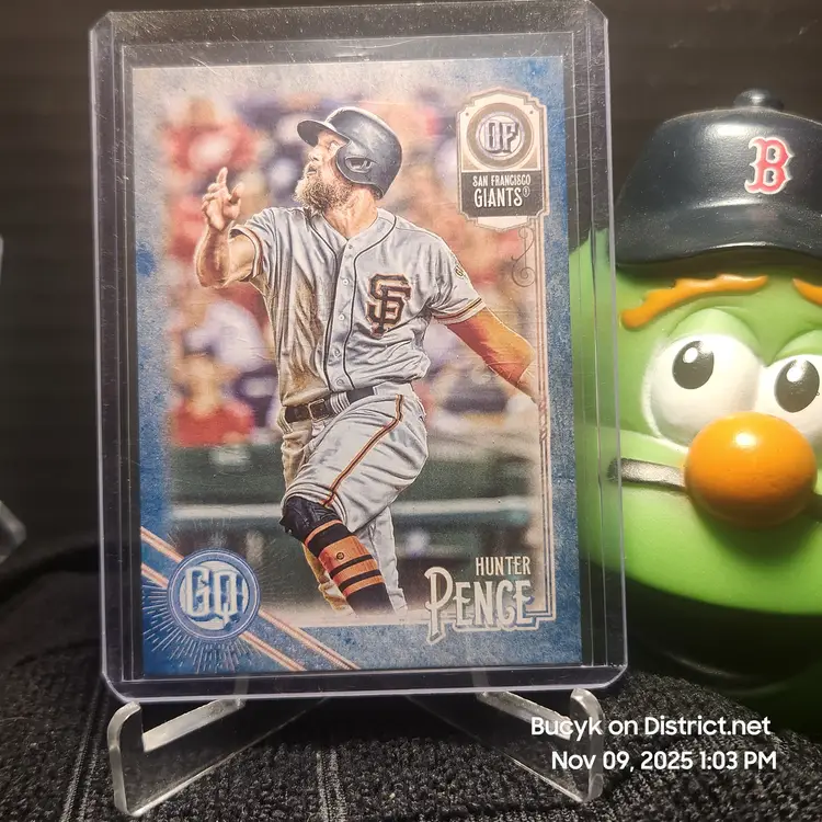 2018 Topps Gypsy Queen Blue - Hunter Pence San Francisco Giants 135/250