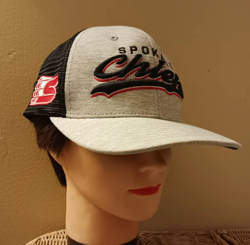 Spokane Chiefs Trucker Cap WHL Hockey Mesh Baseball Hat