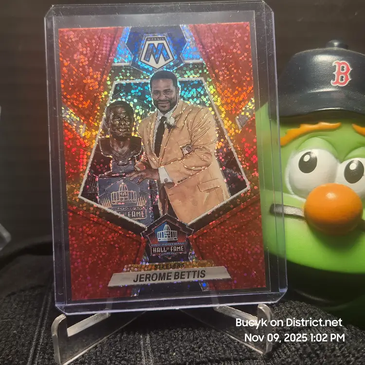 2023 Panini Mosaic Sparkle Red - Jerome Bettis Pittsburgh Steelers