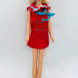 Francie Doll Land Ho Dress #1220 Mod Barbie 1960's Nautical Sailor Outfit