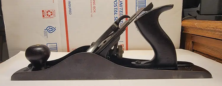 Outstanding Stanley #5 Early Type 11 Plane Corrugated Sole 3 Pat. Dates Tuned Sharp