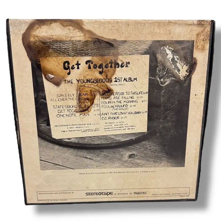 Reel To Reel Quadraphonic The Youngbloods First Album Get Together R2R