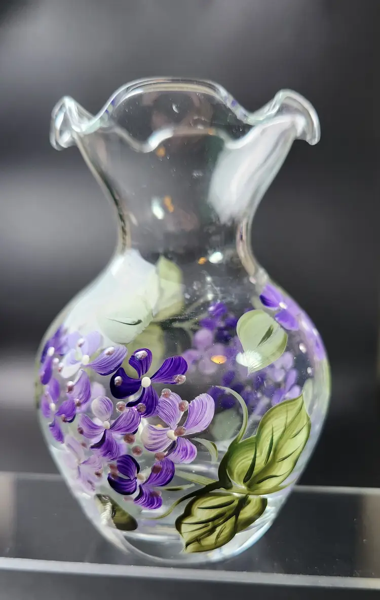Handpainted Vase