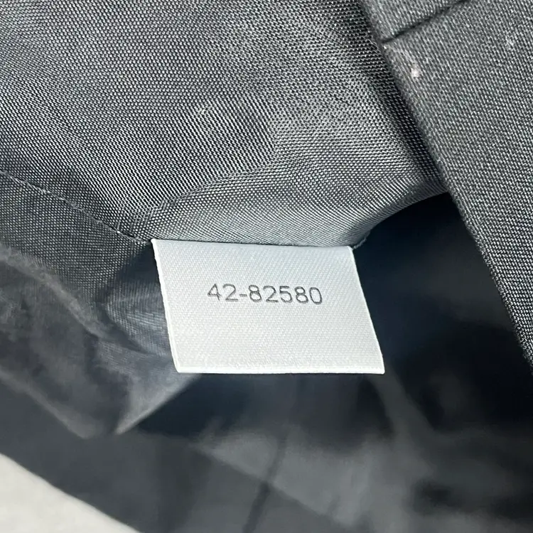 Talbots Tailored Blazer Womens Size 14 Gray Wool Blend One Button Career Classic