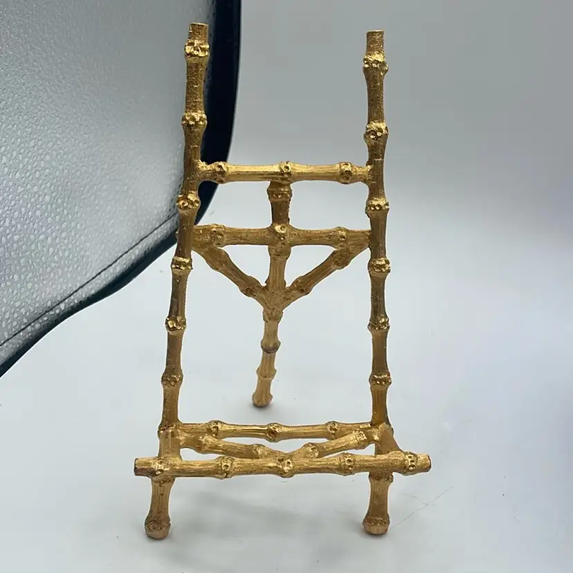 Gold Medal Bamboo Style Plate, Stand Or Picture Frame