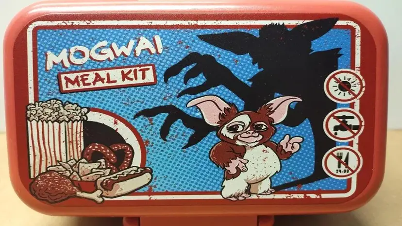 Gremlins Mogwai Gizmo Bento Meal Mini Lunch Box Store Case Fright Loot Crate