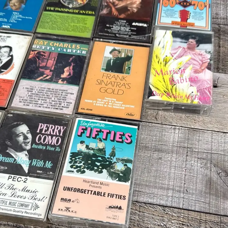 Cassette Lot Frank Sinatra The Jets 29 Total