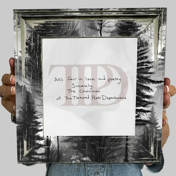 Enchanted Forest - Taylor Swift Inspired Framed Wall Art -TTPD