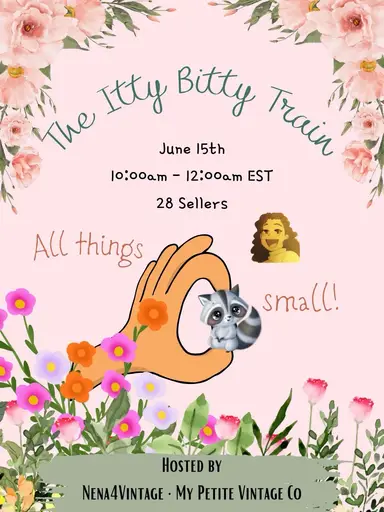 The Itty Bitty Train✨Auntie Q's Junk Room✨