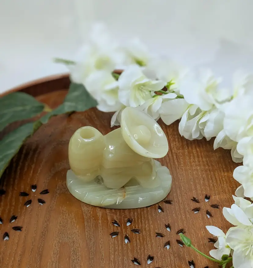Stone Sleeping Sombrero Man Pen Holder/Paperweight