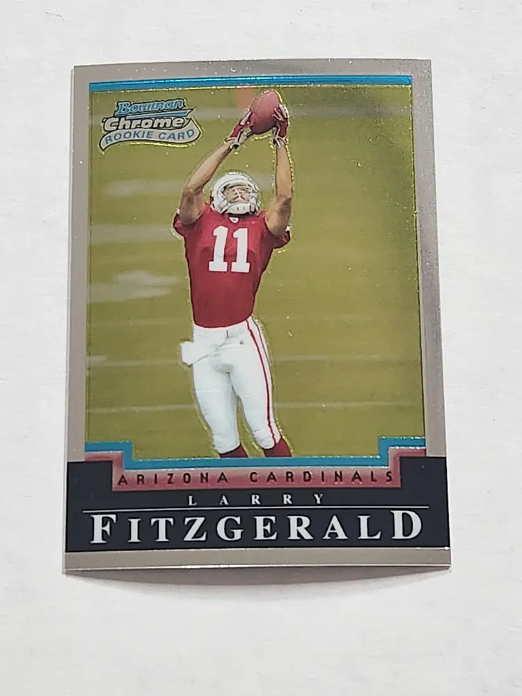 Larry Fitzgerald 2004 Bowman Chrome Rookie Card