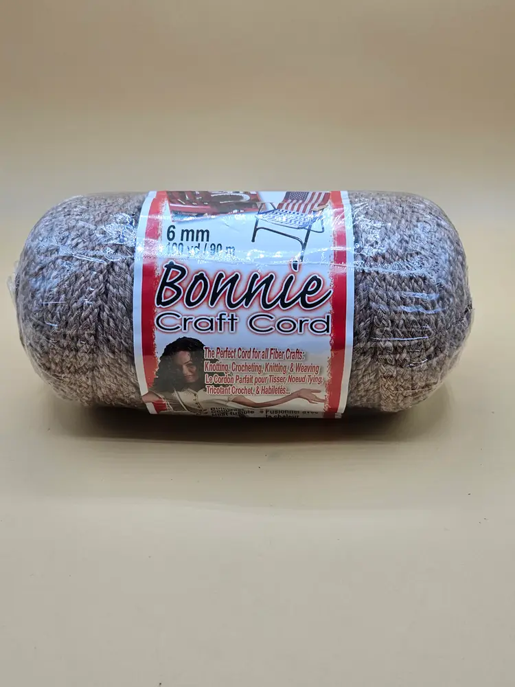 New Bonnie Craft Cord 6mm 100yd Color: Pottery