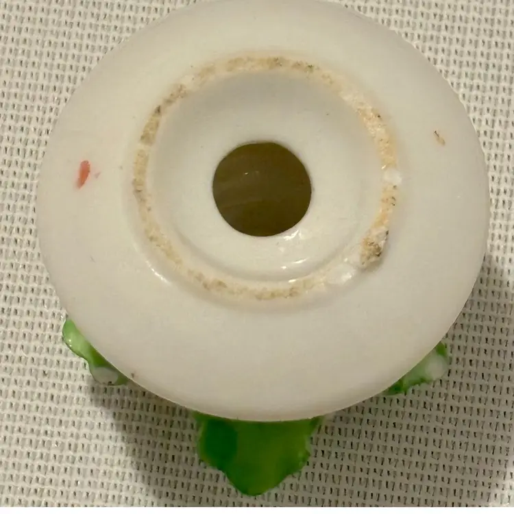 Vintage Fine Bone China Mini Floral Salt Shaker 1.75”