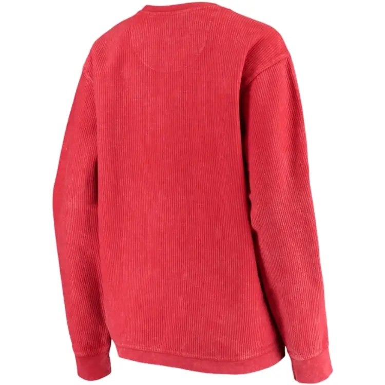 Women's LA Angels G-III 4Her by Carl Banks Comfy Cord Pullover Sweatshirt Large