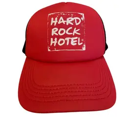 Hard Rock Hotel Las Vegas Red & Black Unisex Foam Trucker Style Snapback