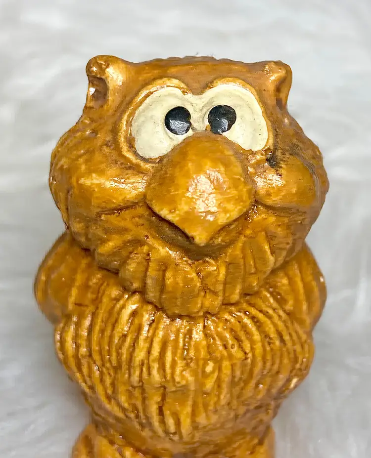 Rare Owl Figurine Wallace Berrie 1974 Vintage 1 3/4”