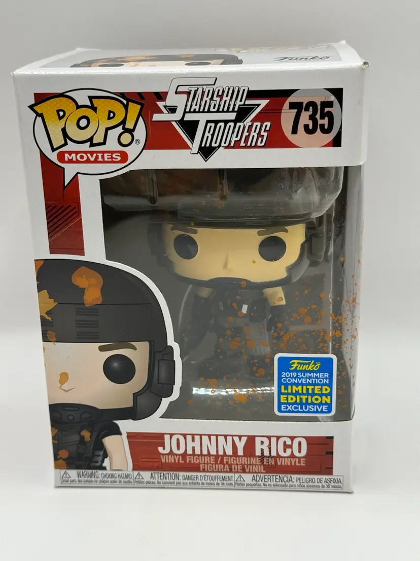 Funko Pop! Vinyl: Johnny Rico #735 - San Diego Comic Con (Exclusive) - NIB