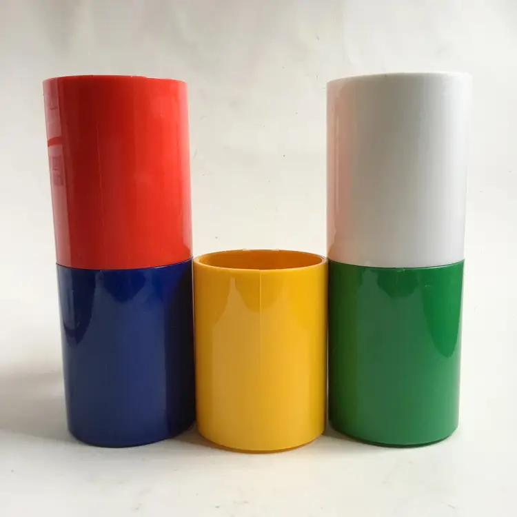 Mid-Century Space Age Ingrid Chicago Multicolor Stacking Picnic Cups Set of 5