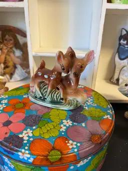 Deer And Fawn Planter