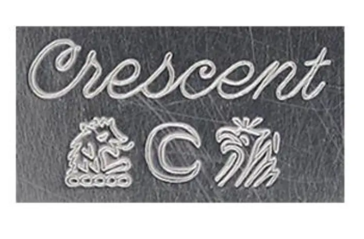 Vintage Crescent Silver Plate sugar | creamer