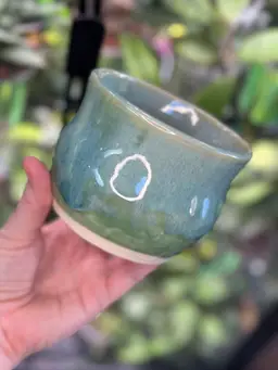 Handmade pot, no drainage 3.75 Inch
