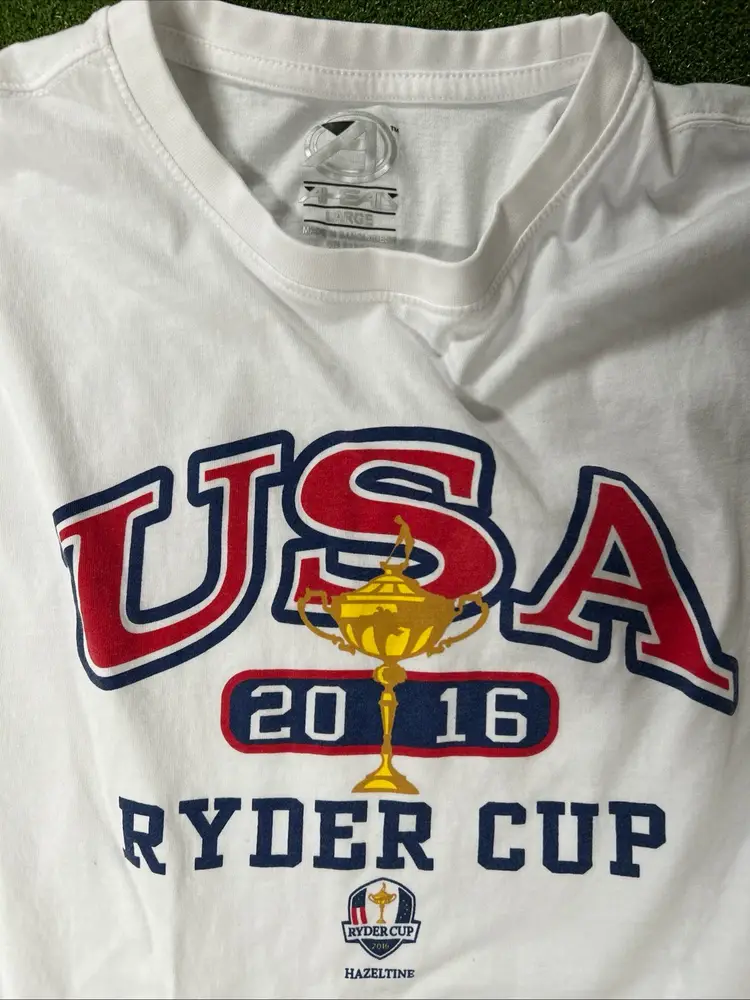 USA Golf Ryder Cup, Hazelton T-Shirt, Size Large Brand New