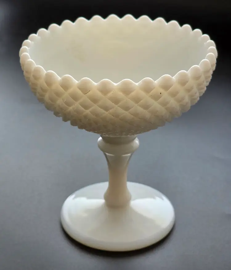 Westmoreland Milk Glass compote