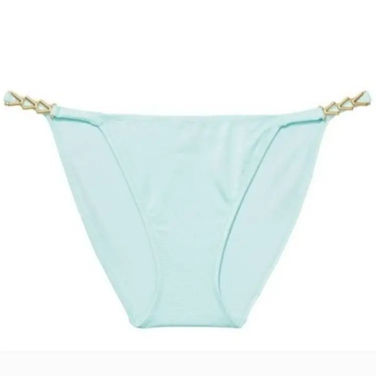 XL-Victoria's Secret chain strap bikini bottoms Sea Foam🌊✨️
 NWT
