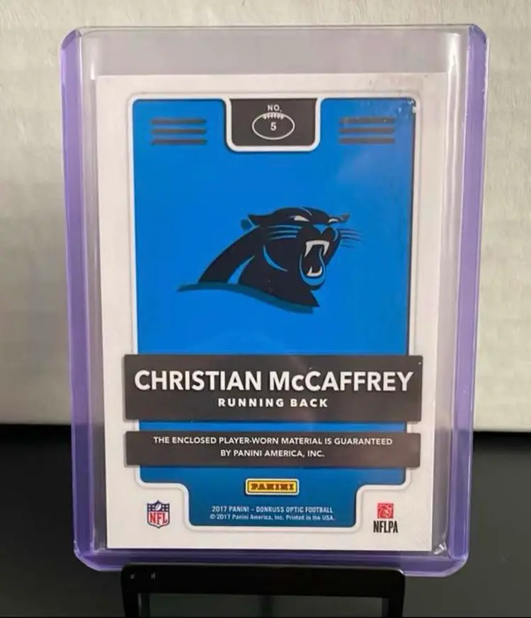2017 Donruss Optic Christian McCaffrey RC