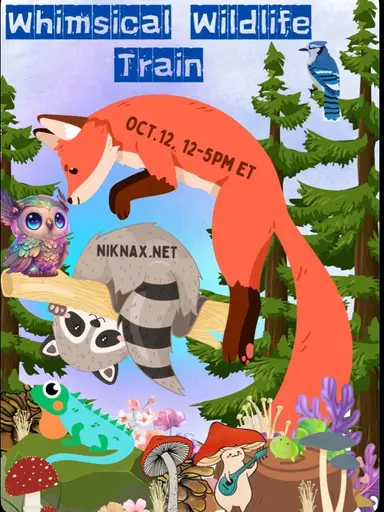 The Whimsical Wildlife Train