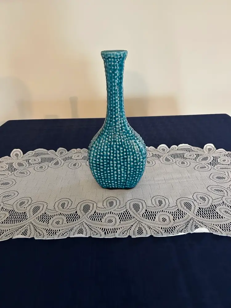 Vintage Empoli Genie Bottle 11 In X 4.5 In