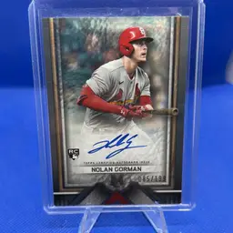 Nolan Gorman 2023 Topps Museum Archival Autograph /199 St Louis Cardinals
