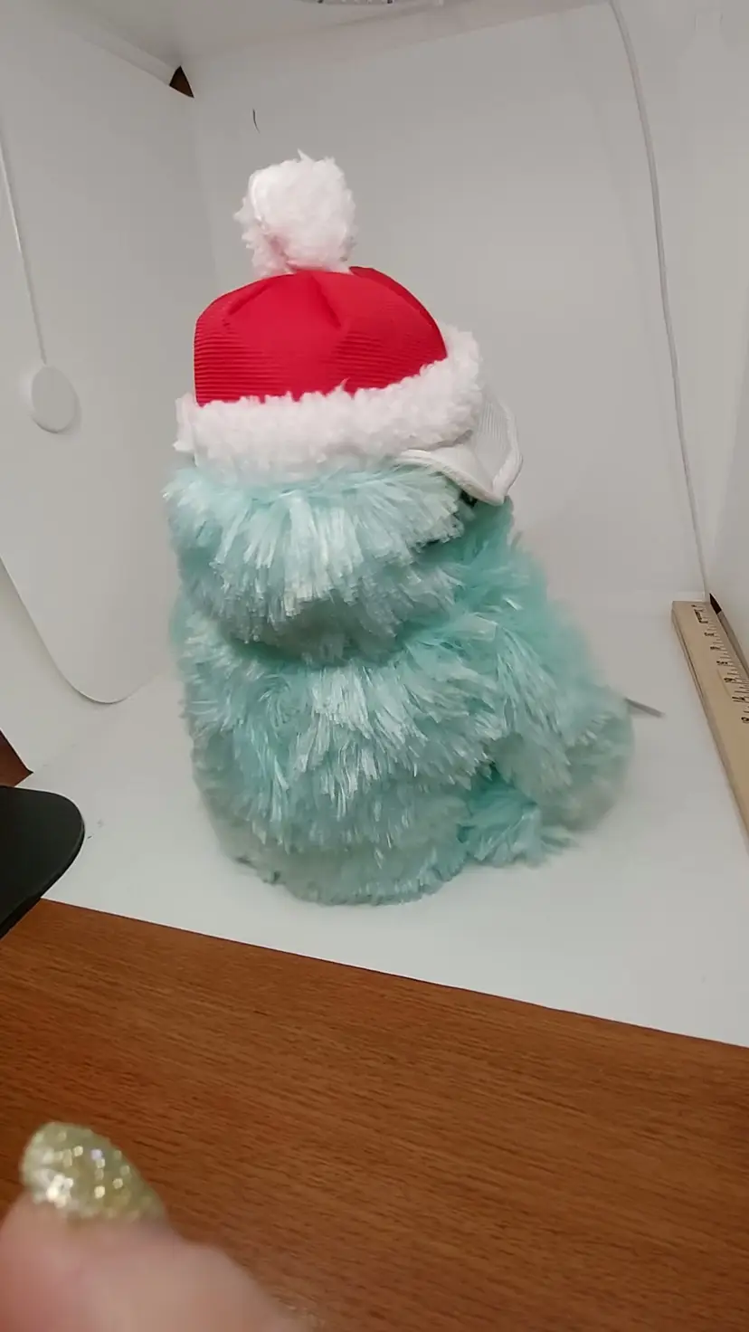 NEW Christmas YETI Snowman Sings Ice Ice Baby Lights Plush With TAGS #greatgift