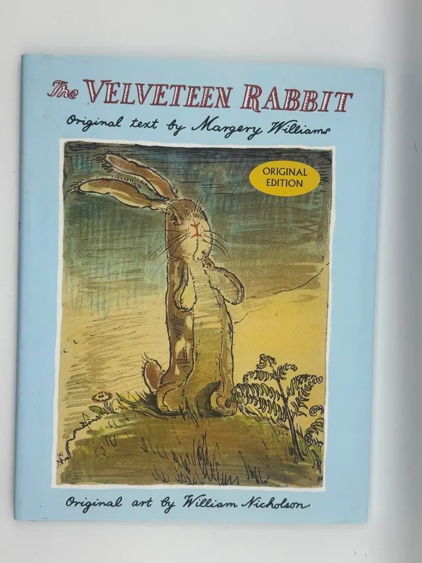 Vintage Book ‘The Velveteen Rabbit’ Original Edition Illustrations CR 1991