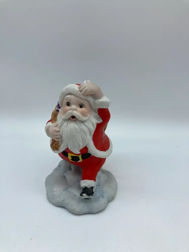 Running Santa, Ceramic