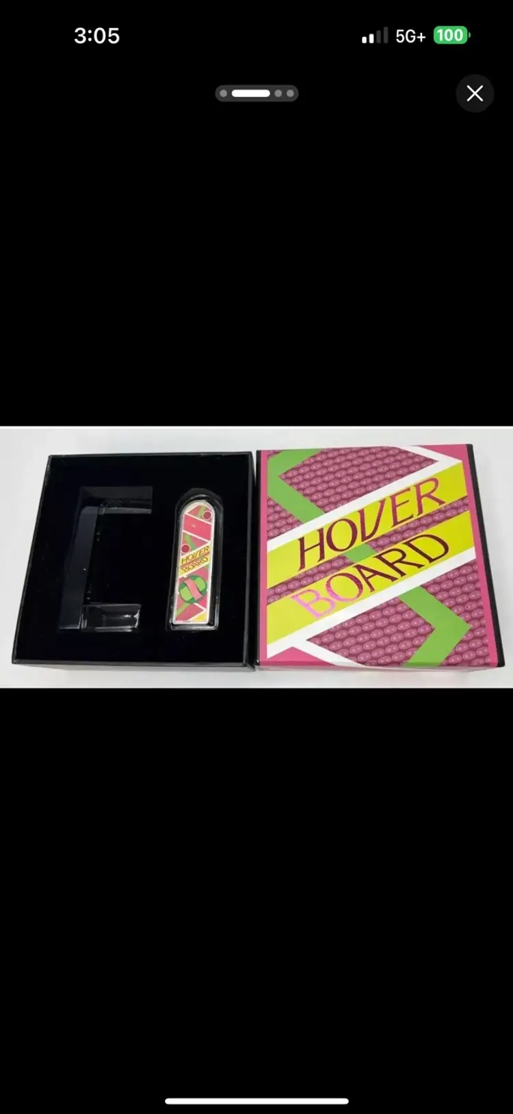 2015 Perth Mint Back to the Future Hoverboard $2 Silver Proof 2oz Damage Read