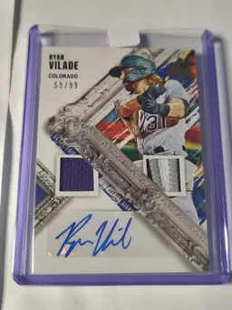 2022 Ryan Vilade Tri-color Patch #59/99