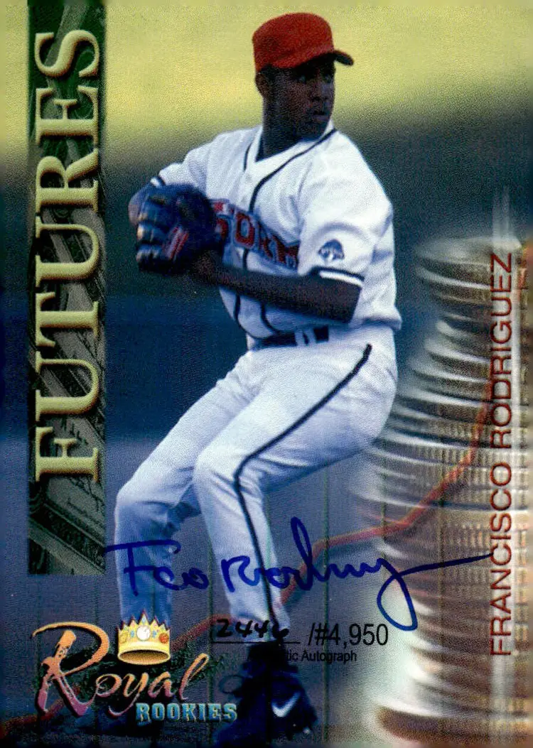 2000 Royal Rookies Futures #34 Francisco Rodriguez Autographs #/4950
